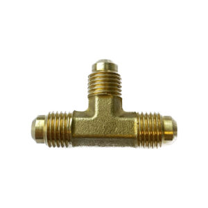 Brass flare fitting, tees 3xMFL
