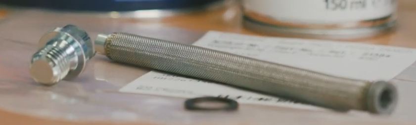 Oljefilter, strainer